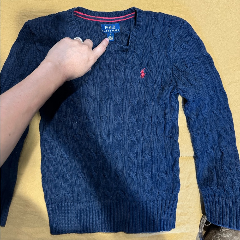 Polo Ralph Lauren preppy sweater